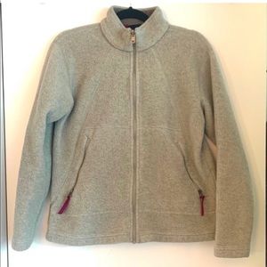 Patagonia Synchilla Full Zip Cream Sweater